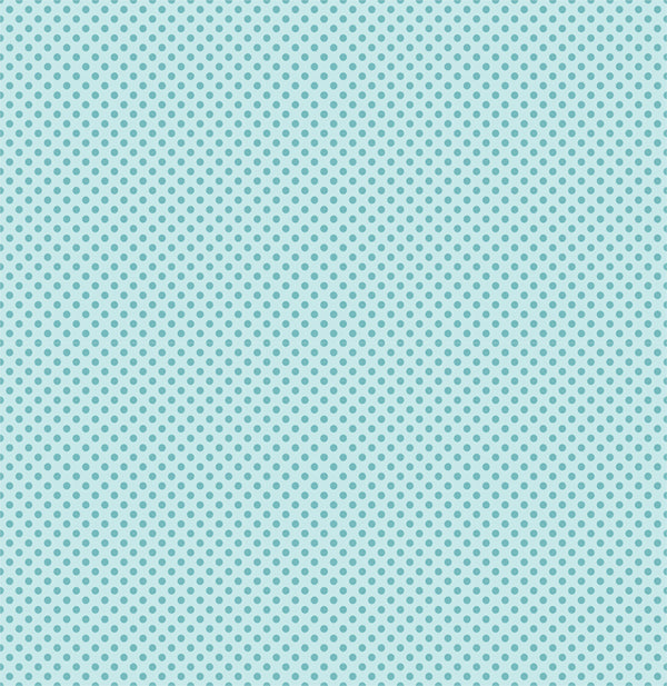 Robe Millie - Pois Aqua