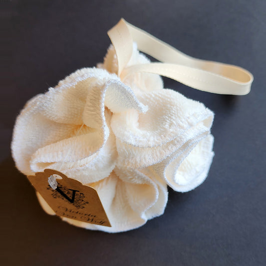 Houpette de bain ultra-douce - Ivoire