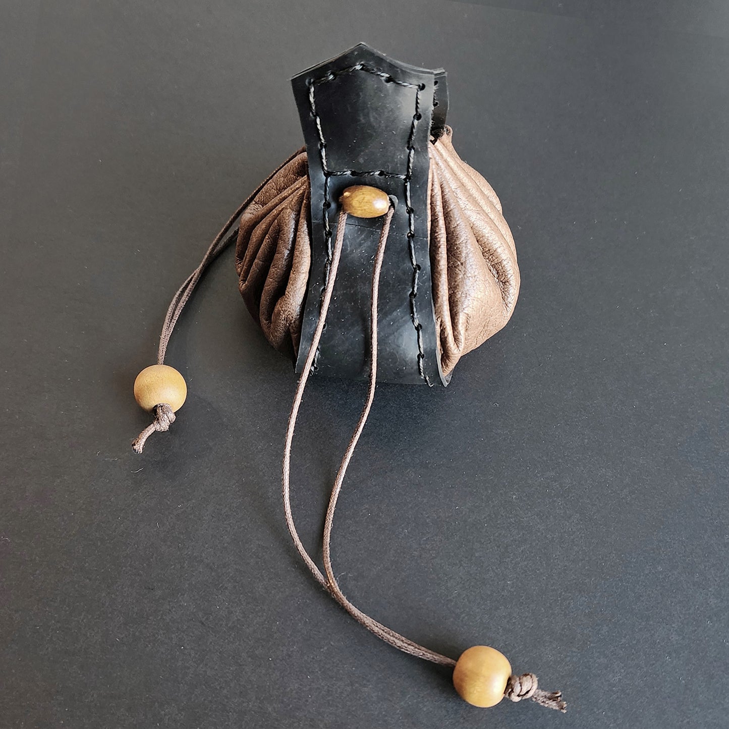 Bourse en cuir - Tan