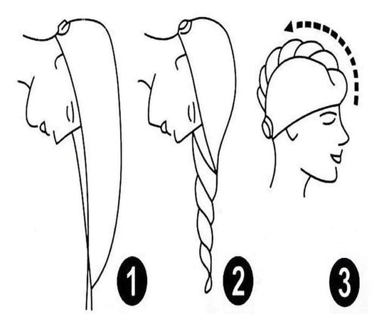 Serviette à Cheveux "La Muerte"