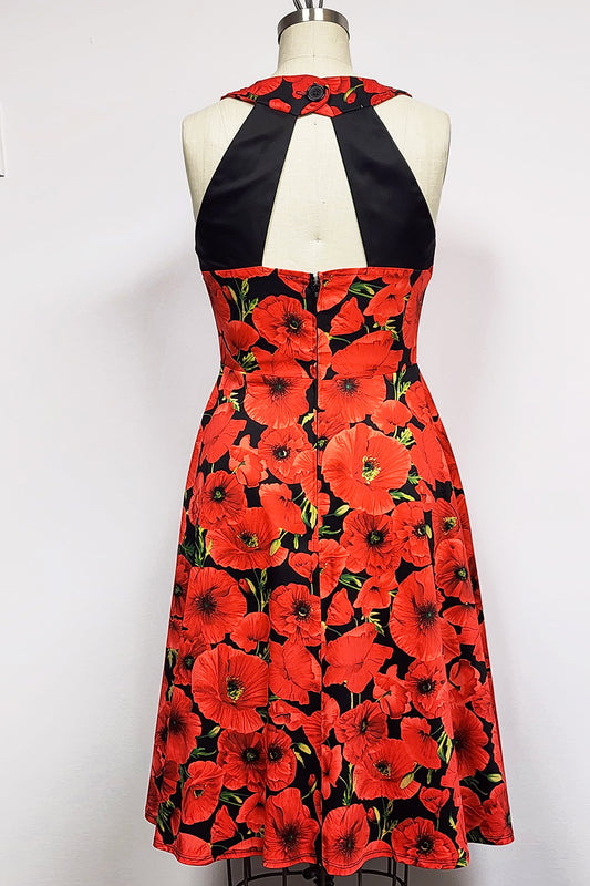 Robe Anaïs - Coquelicots