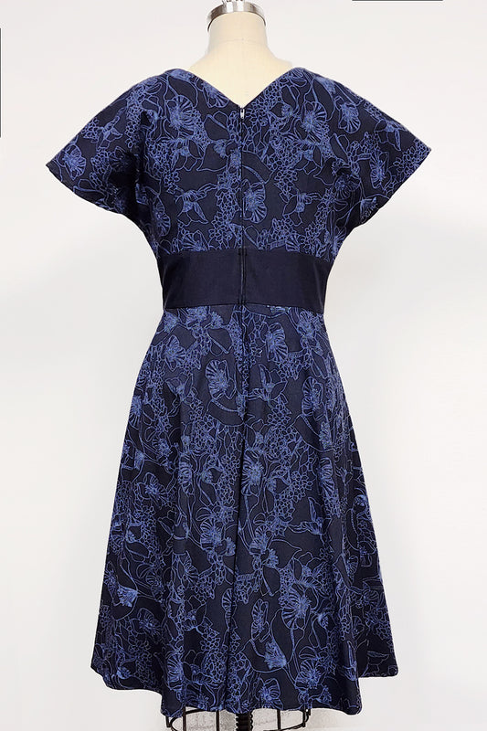 Robe Beryl - Navy Floral