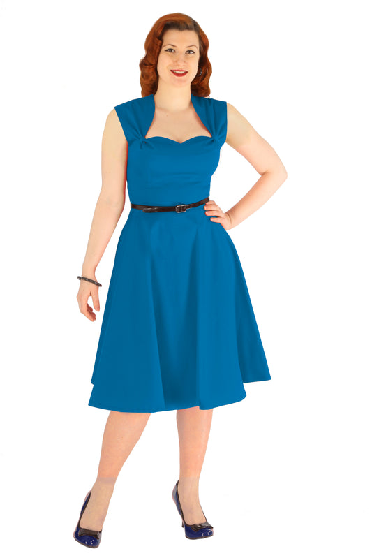 Robe Helga - Bleu Vif