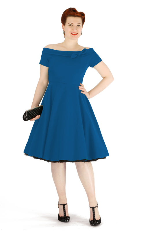 Robe Katie - Bleu Vif