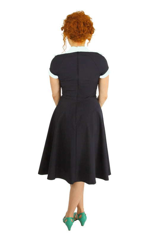 Robe Lidia - Noir et Blanc