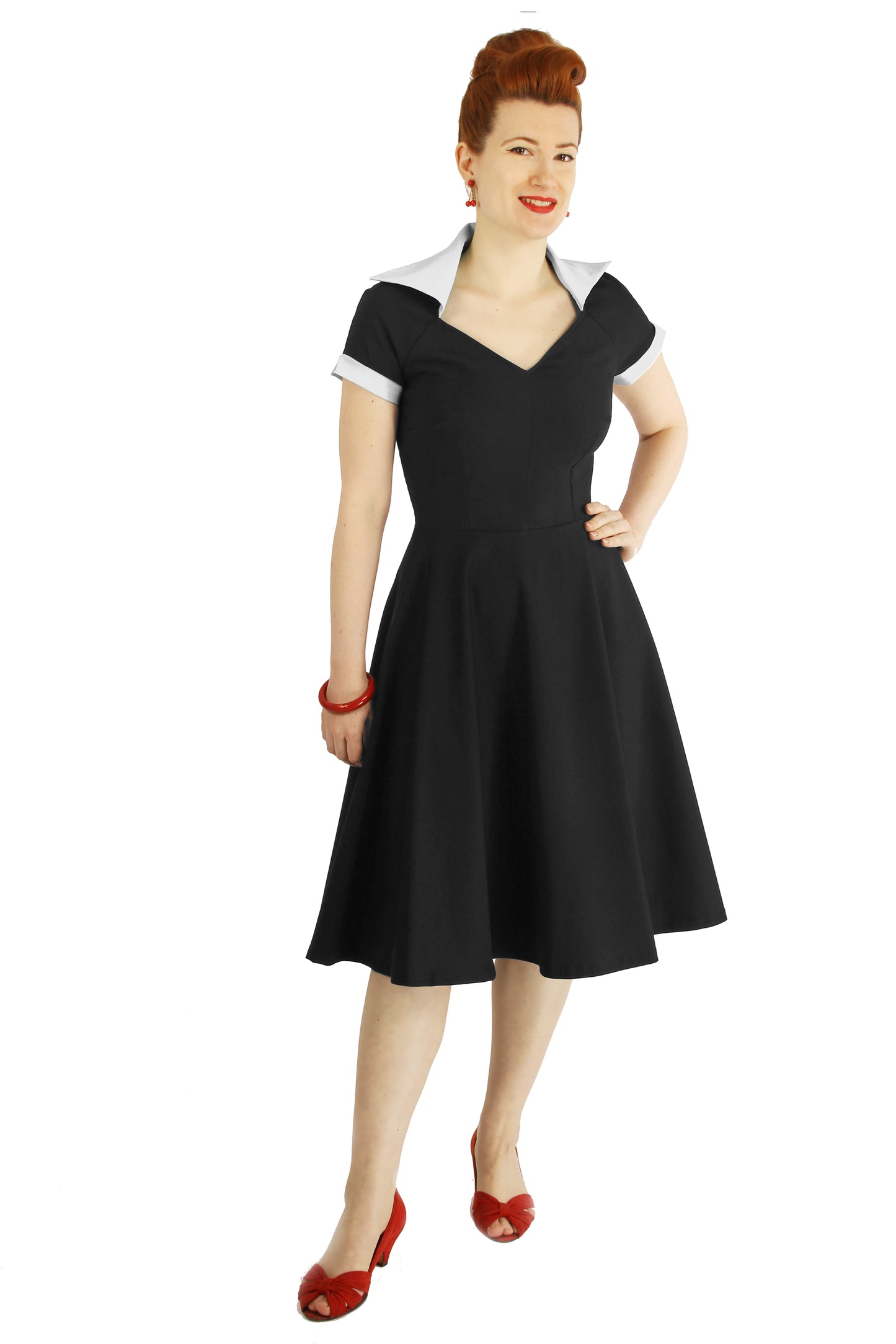 Robe Lidia - Noir et Blanc