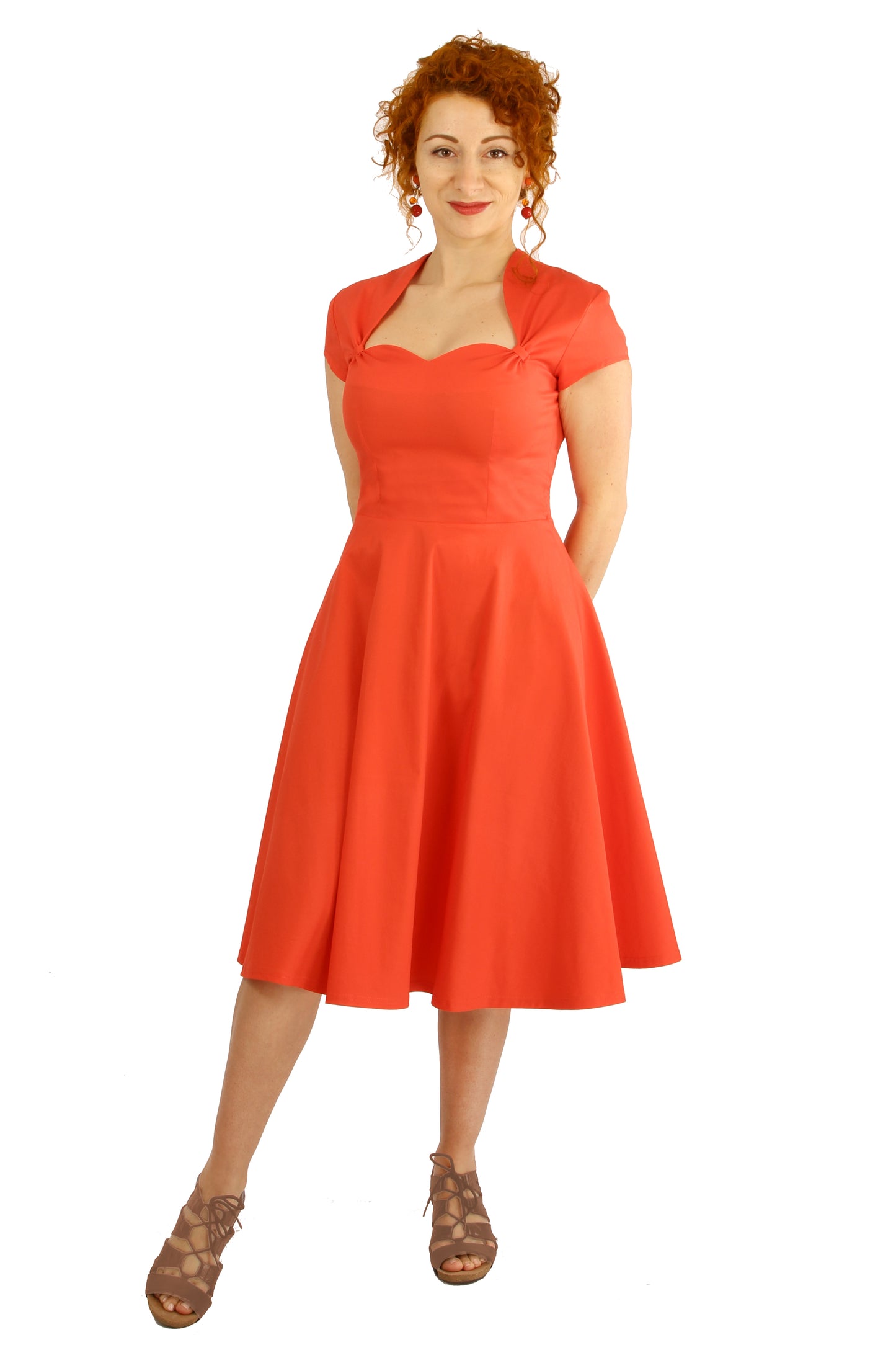 Robe Magda - Coton Corail