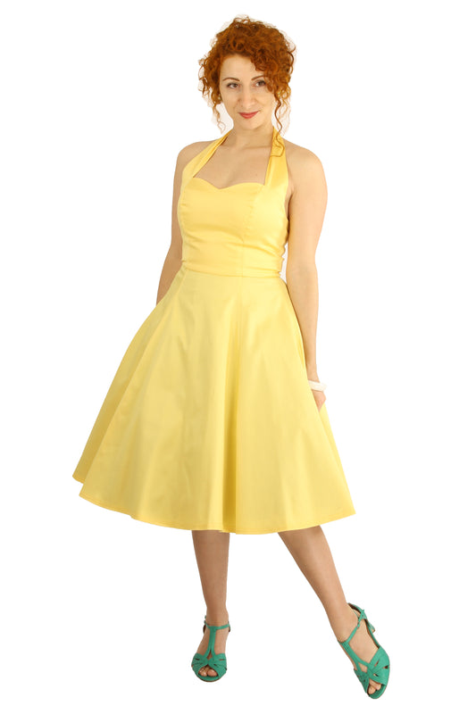 Robe Nicki - Jaune Soleil