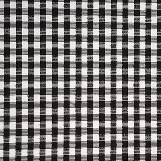 Robe Beryl - Vichy Noir et Blanc