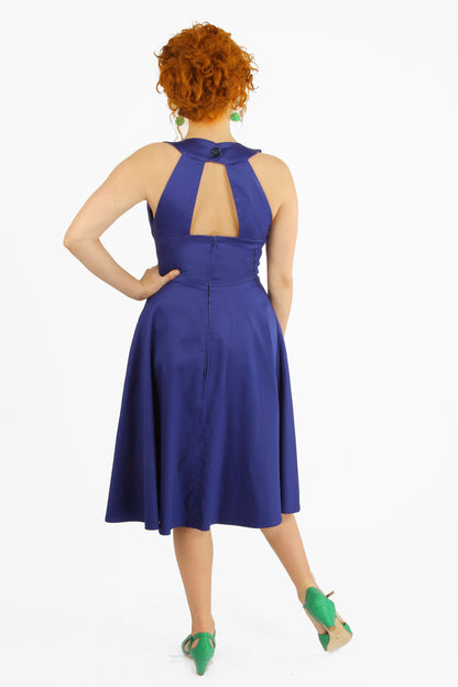 Robe Anaïs - Bleu Royal