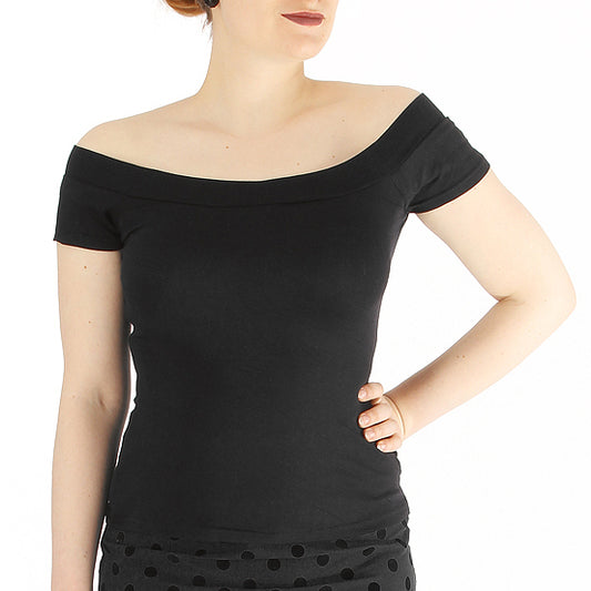 Top Billie - Noir