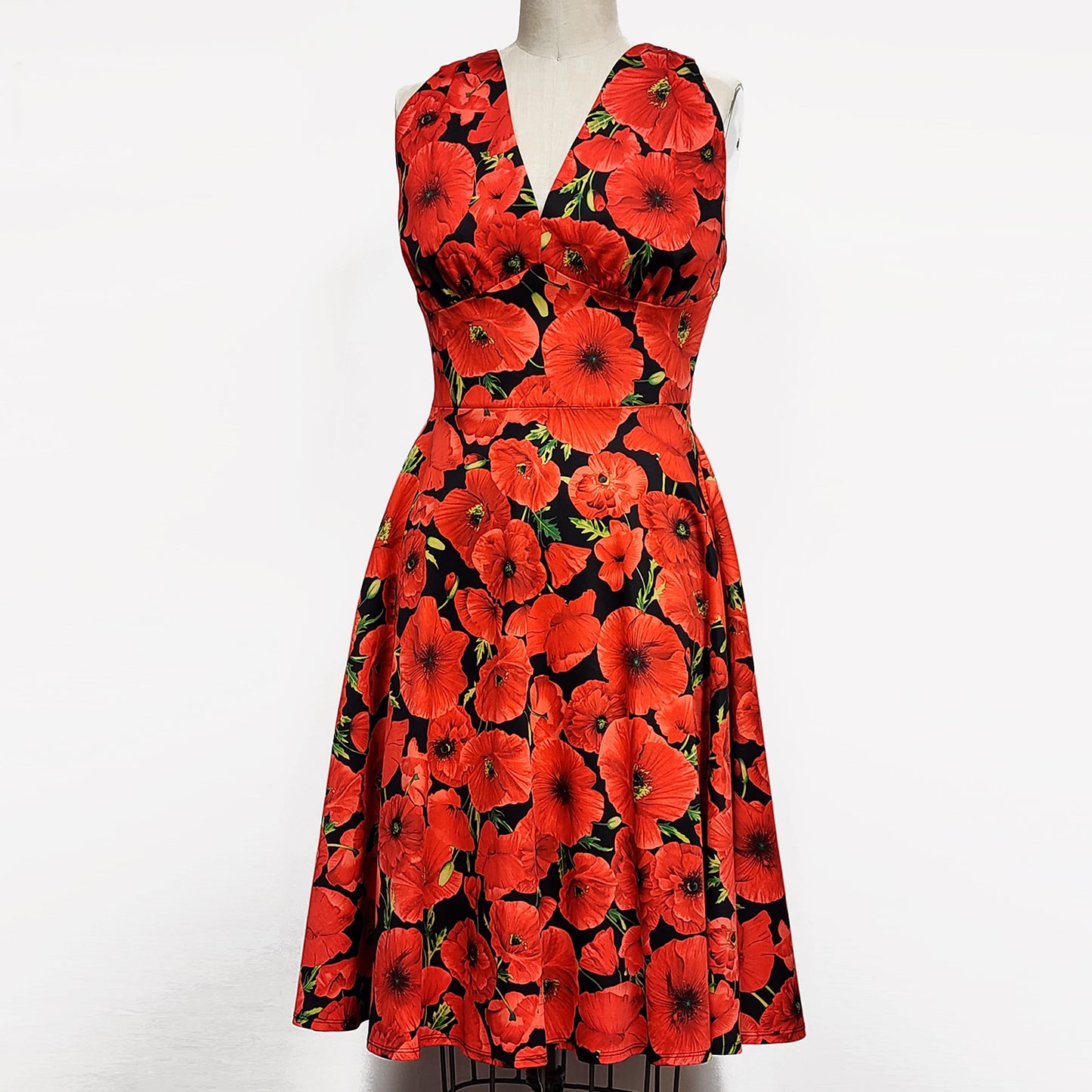 Robe Anaïs - Coquelicots