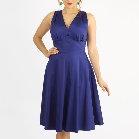 Robe Anaïs - Bleu Royal