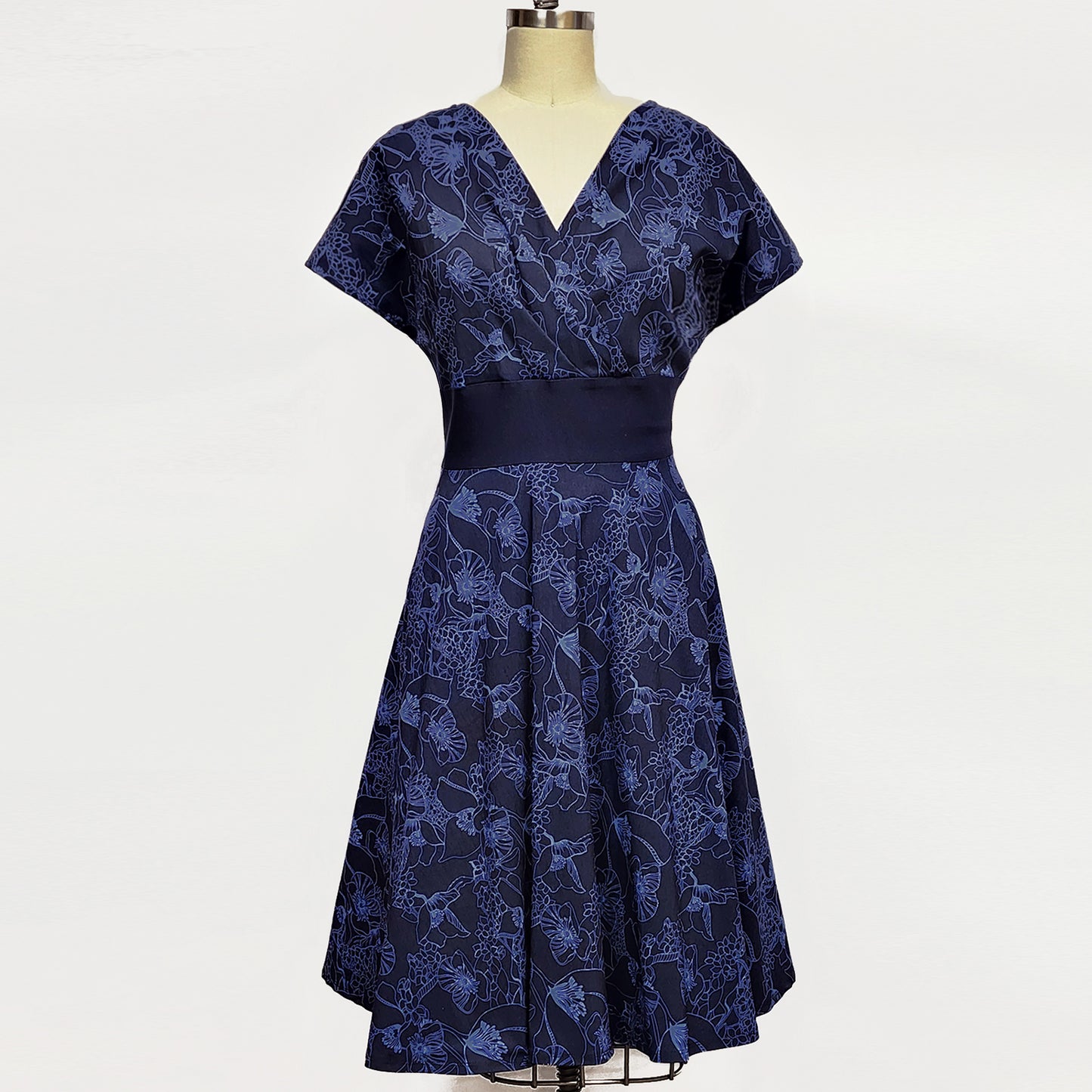 Robe Beryl - Navy Floral
