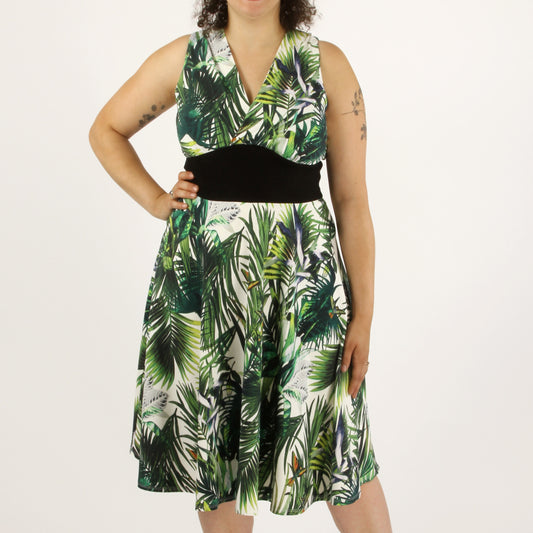 Robe Dinah - Feuillage Vert