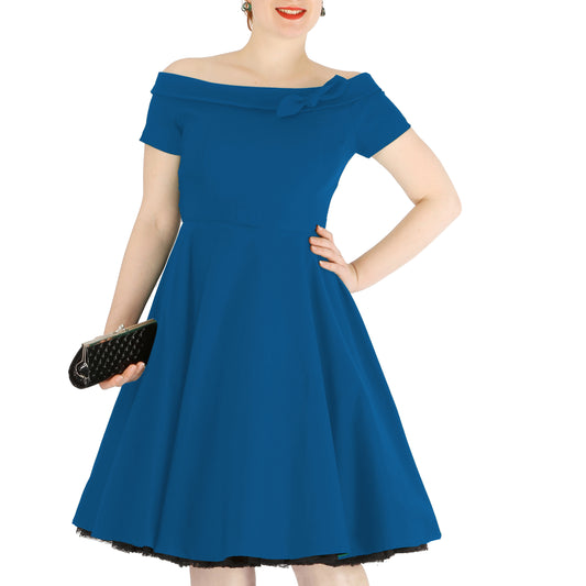 Robe Katie - Bleu Vif