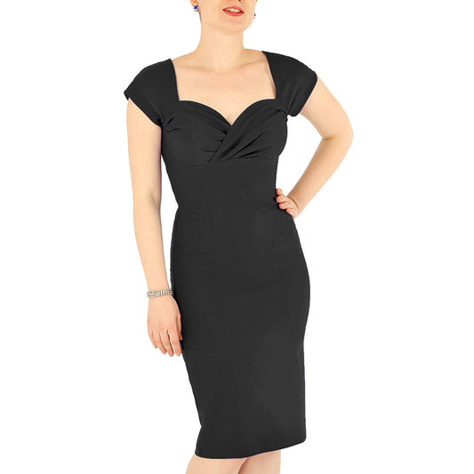 Robe Lynet Ajustée - Noir