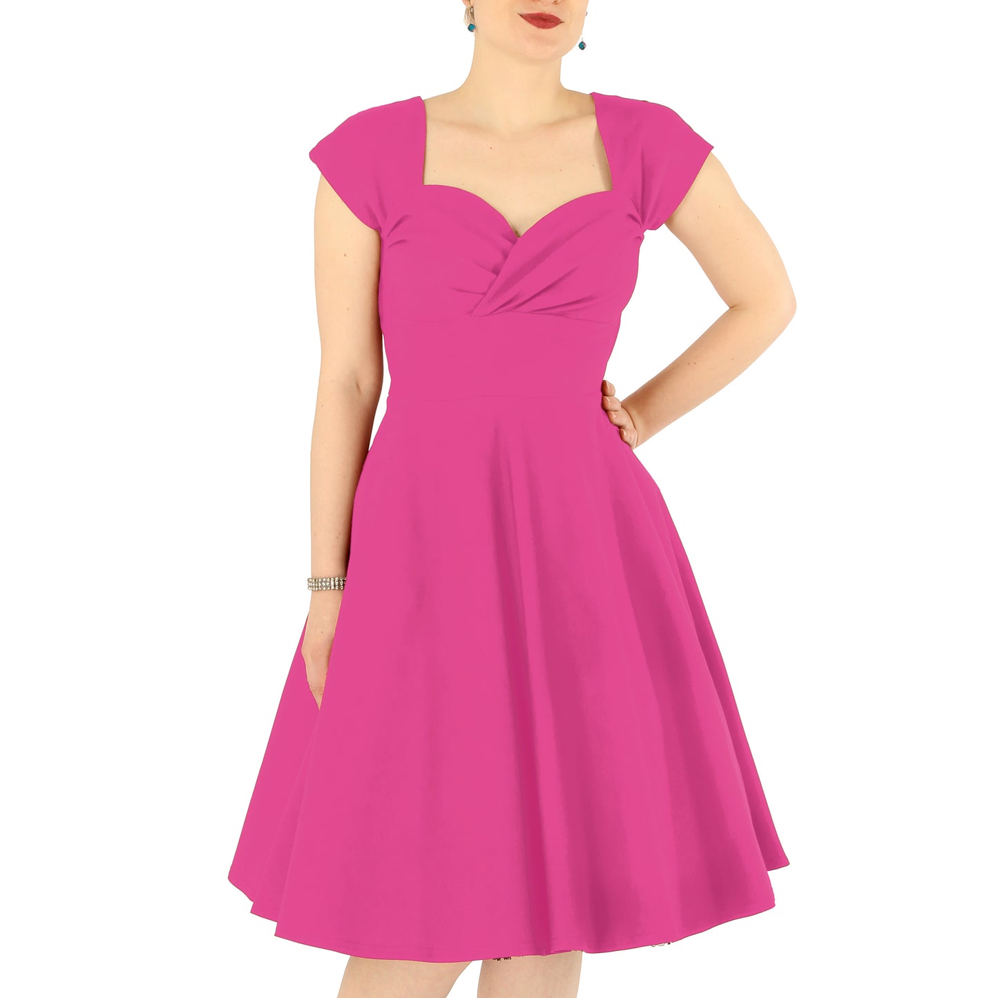 Robe Lynet - Rose Vif