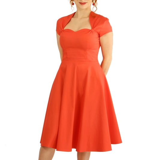 Robe Magda - Coton Corail