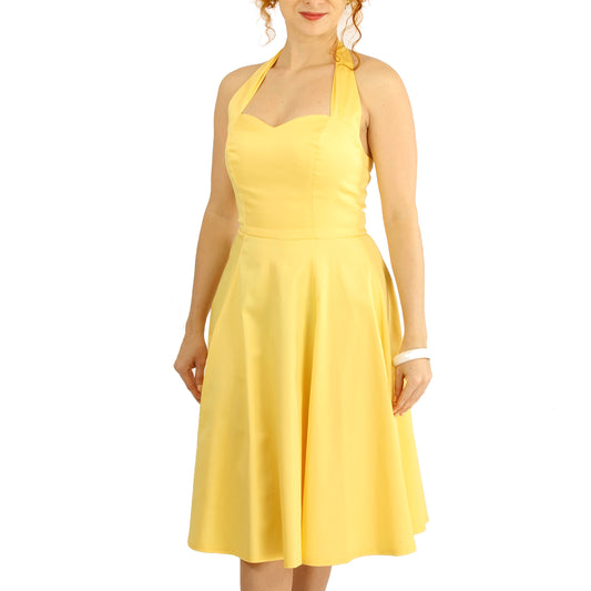 Robe Nicki - Jaune Soleil