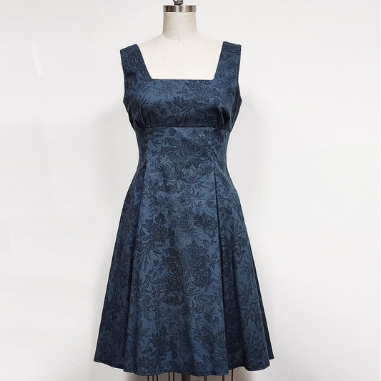 Robe Tillie - Bleu Foral