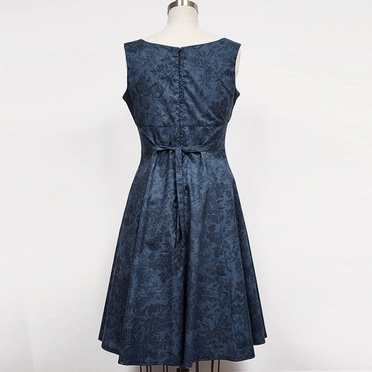 Robe Tillie - Bleu Foral