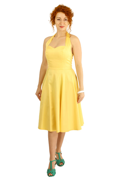Robe Nicki - Jaune Soleil