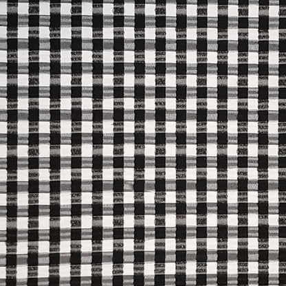 Robe Beryl - Vichy Noir et Blanc
