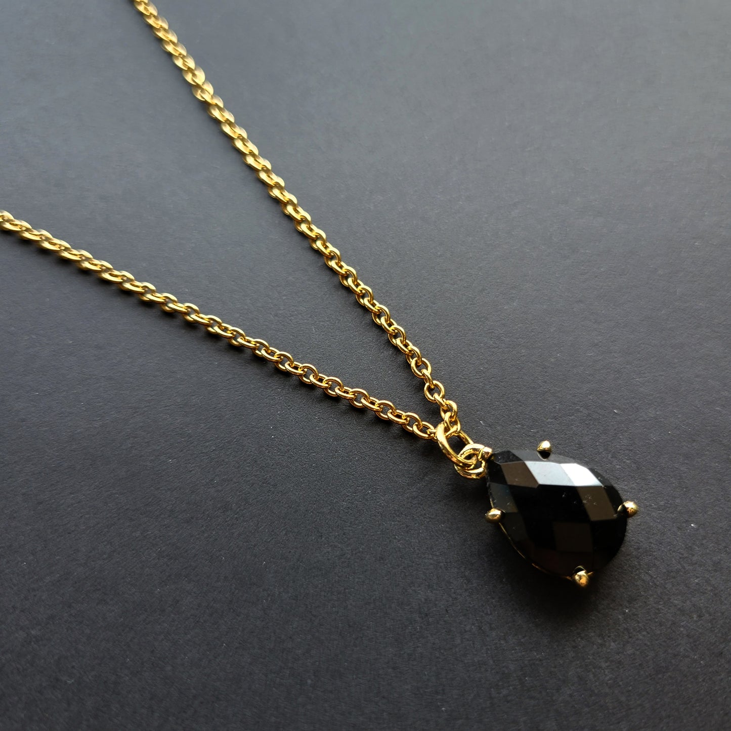 Collier avec Obsidienne