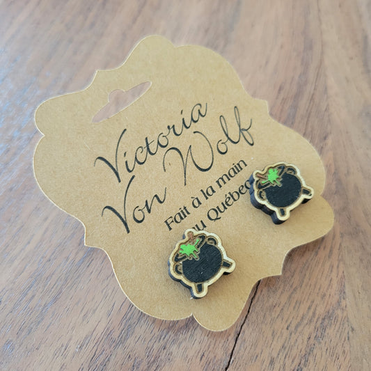 Boucles d'Oreilles Chaudrons